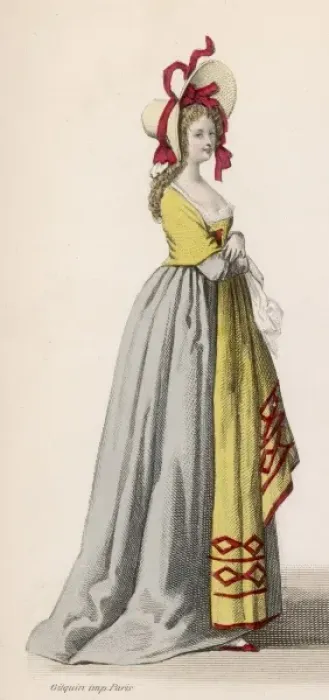 Framed Print : Frenchwoman 1789