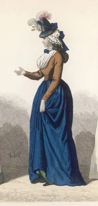 Framed Print : Frenchwoman 1792 Framed Print : Frenchwoman 1792