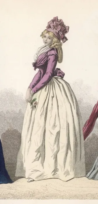 Framed Print : Frenchwoman 1793