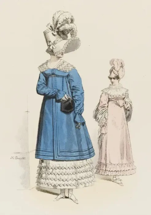 Framed Print : Frenchwomen 1813 Framed Print : Frenchwomen 1813