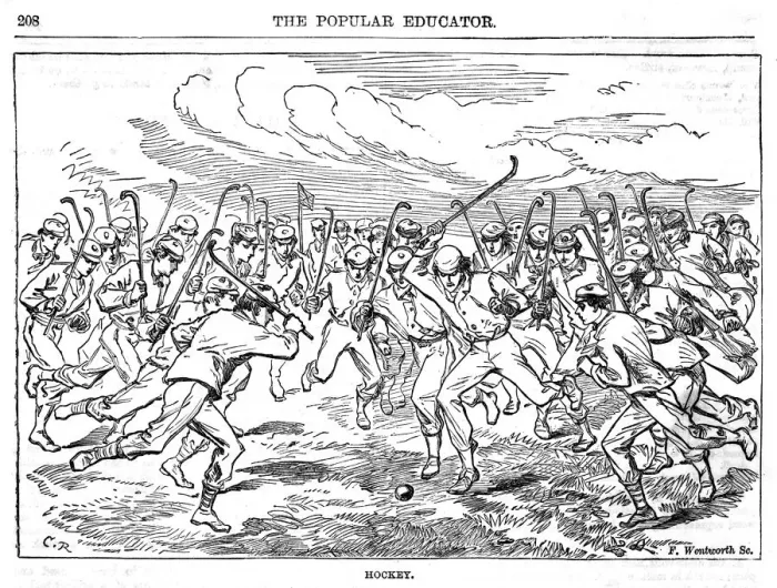 Framed Print : FRENETIC HOCKEY C1860 Framed Print : FRENETIC HOCKEY C1860