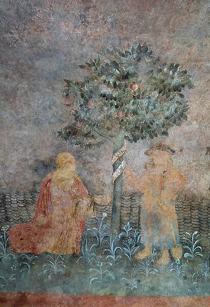 Fresco, Eglise Saint-Jean-Baptiste, Chaource, Aube, France