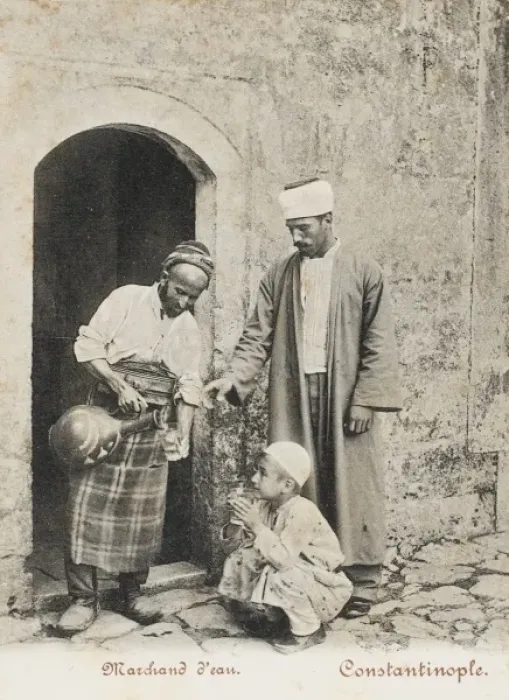 Framed Print : Fresh Water Seller at Constantinople Framed Print : Fresh Water Seller at Constantinople