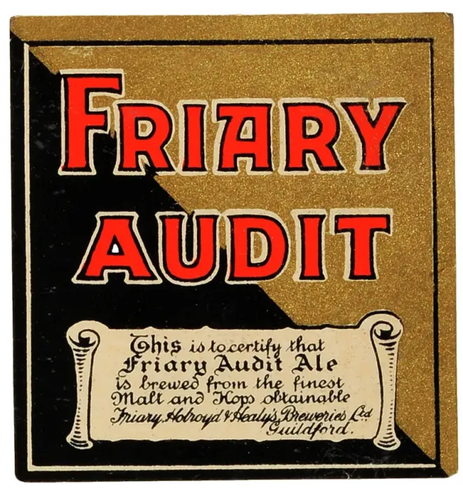 Framed Print : Friary, Holroyd & Healy's Friary Audit Ale Framed Print : Friary, Holroyd & Healy's Friary Audit Ale