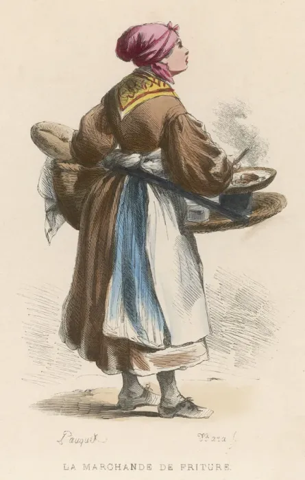 Framed Print : Fried Fish Seller Framed Print : Fried Fish Seller