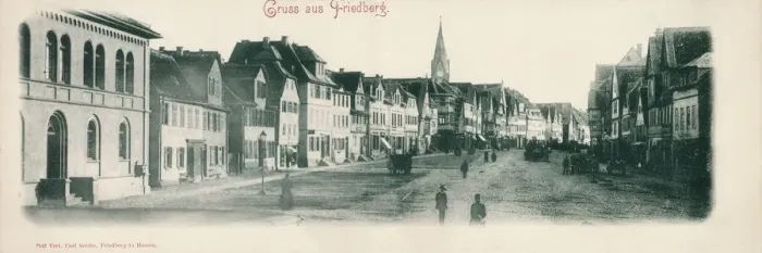 Framed Print : Friedberg, Wetteraukreis district, Hesse, Germany Framed Print : Friedberg, Wetteraukreis district, Hesse, Germany