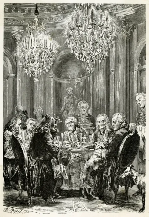 Framed Print : Friedrich II & Friends Framed Print : Friedrich II & Friends