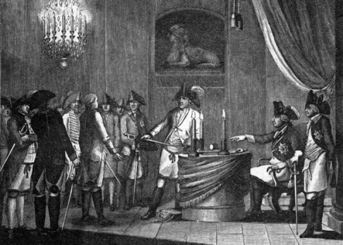 Framed Print : Friedrich II Mason Framed Print : Friedrich II Mason