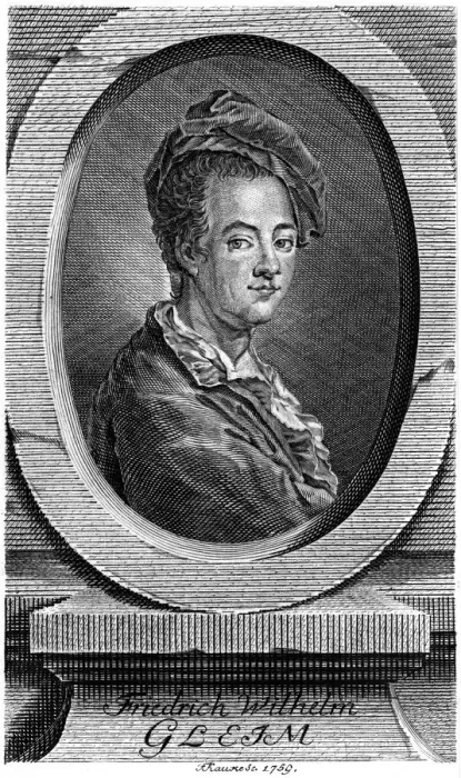 Framed Print : Friedrich Wilhelm Gleim Framed Print : Friedrich Wilhelm Gleim