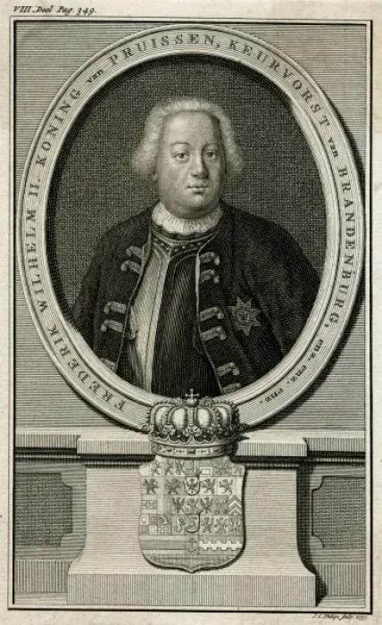 Framed Print : Friedrich Wilhelm I / 1735 Framed Print : Friedrich Wilhelm I / 1735