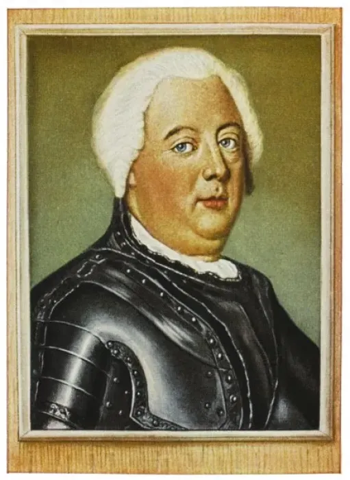 Framed Print : Friedrich Wilhelm I / Mini Framed Print : Friedrich Wilhelm I / Mini