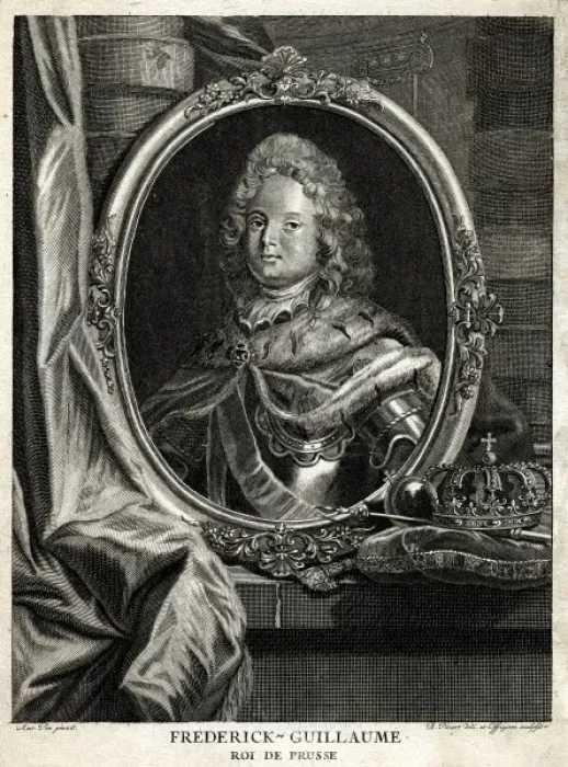 Framed Print : Friedrich Wilhelm I / Pen Framed Print : Friedrich Wilhelm I / Pen