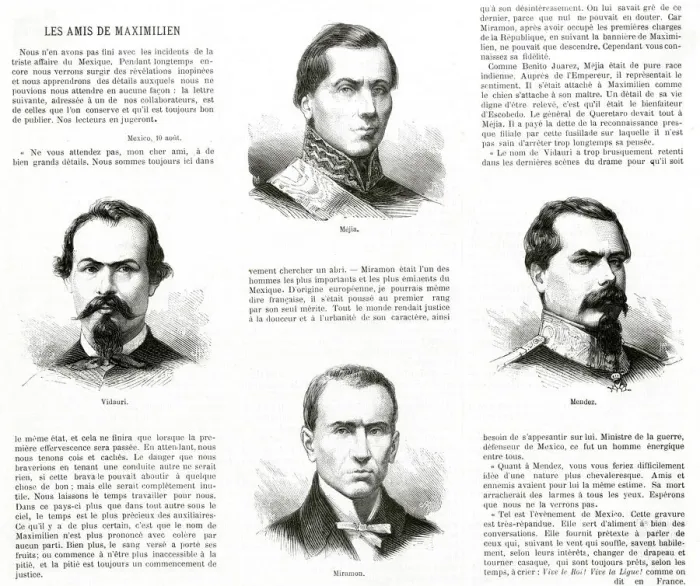 Framed Print : The Friends of Maximilian