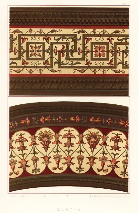 Framed Print : Frieze painted by Giulio Romano, Ducal Palace, Mantua Framed Print : Frieze painted by Giulio Romano, Ducal Palace, Mantua