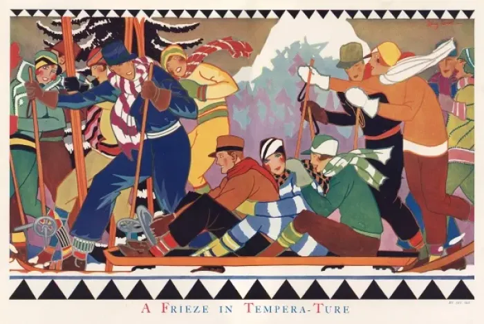 Framed Print : A Frieze in Tempera-Ture by Jay Gee Framed Print : A Frieze in Tempera-Ture by Jay Gee