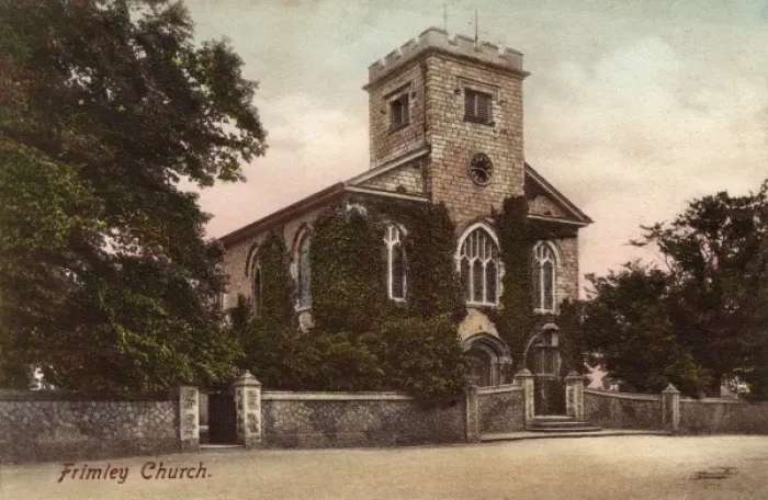 Framed Print : Frimley Church, Surrey Framed Print : Frimley Church, Surrey