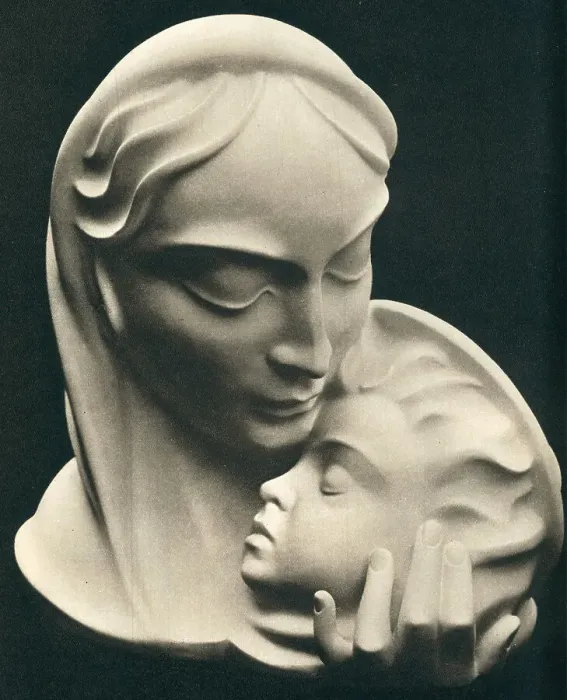 Framed Print : Fritsch Madonna Sculpture Framed Print : Fritsch Madonna Sculpture