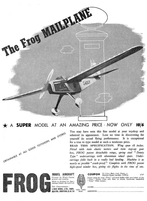 Framed Print : Frog Model Aircraft - The Frog Mailplane Framed Print : Frog Model Aircraft - The Frog Mailplane