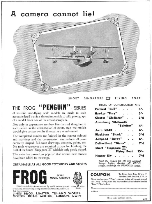 Framed Print : Frog Model Aircraft: Percival Gull Framed Print : Frog Model Aircraft: Percival Gull