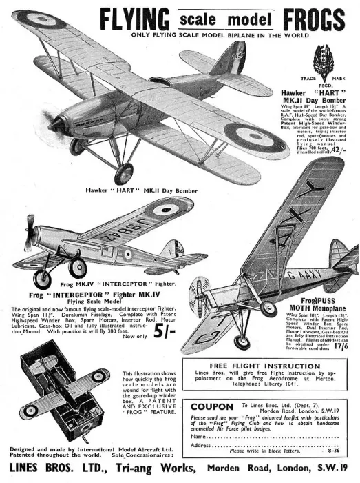 Framed Print : FROG Scale Aircraft Models - FROG Hawker Hart Framed Print : FROG Scale Aircraft Models - FROG Hawker Hart