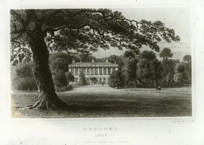Framed Print : Frognal House Framed Print : Frognal House