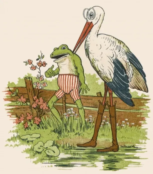 Framed Print : Frogs as Humans (3 of 5) Framed Print : Frogs as Humans (3 of 5)