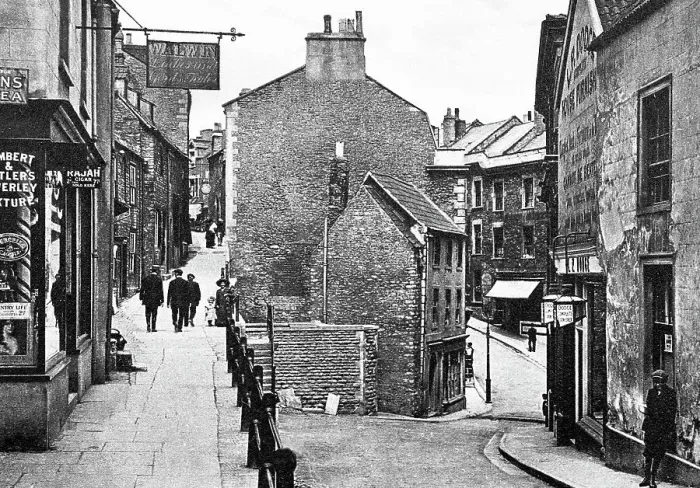 Framed Print : Frome Paul Street early 1900s Framed Print : Frome Paul Street early 1900s