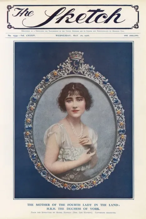 Framed Print : Front-cover of The Sketch- The Duchess of York