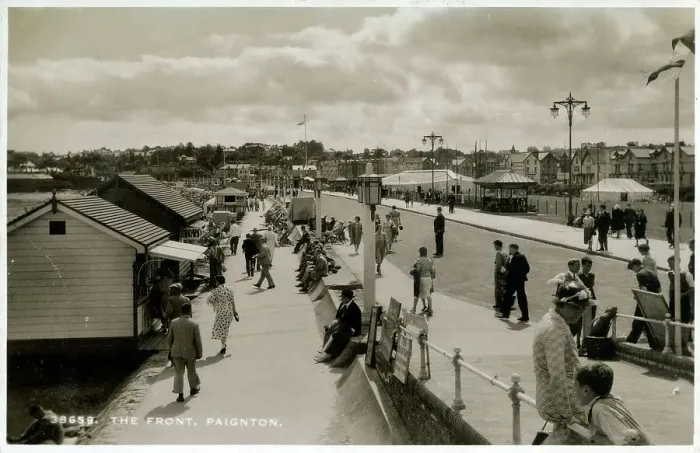 Framed Print : The Front, Paignton, Devon Framed Print : The Front, Paignton, Devon