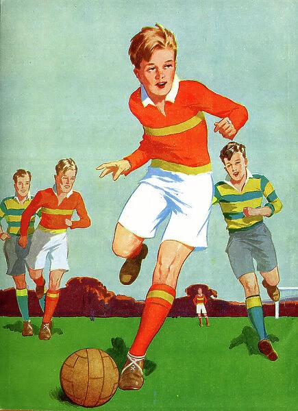 Frontispiece, The Boys Book of Soccer for 1946