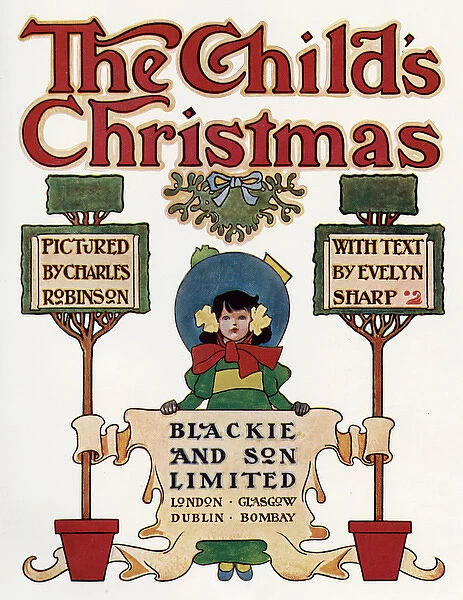 Frontispiece of The Childs Christmas 1906