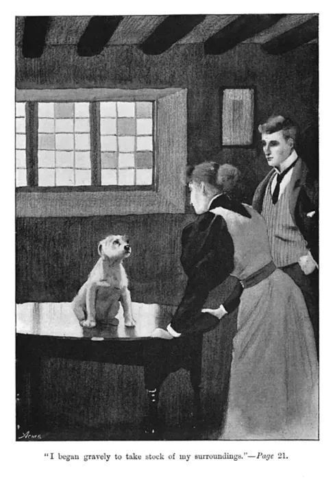 Framed Print : Frontispiece illustration by Cecil Aldin, Spot Framed Print : Frontispiece illustration by Cecil Aldin, Spot