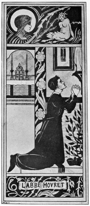 Framed Print : Frontispiece to L Abbe Mouret, Aubrey Beardsley Framed Print : Frontispiece to L Abbe Mouret, Aubrey Beardsley