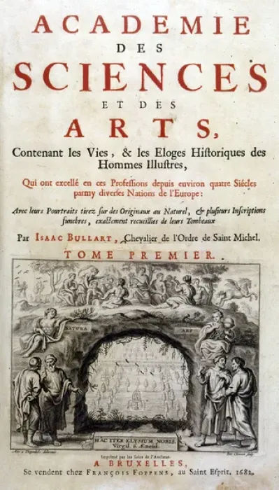 Framed Print : Frontispiece / Science / Art Framed Print : Frontispiece / Science / Art