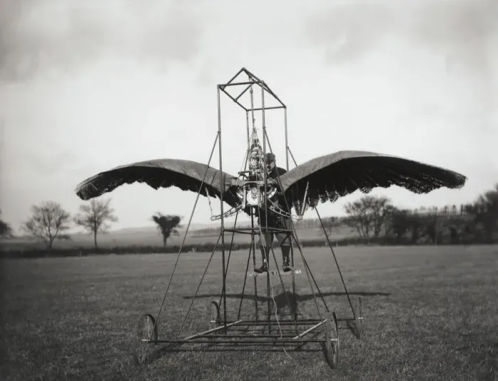 Framed Print : Frost Ornithopter Framed Print : Frost Ornithopter