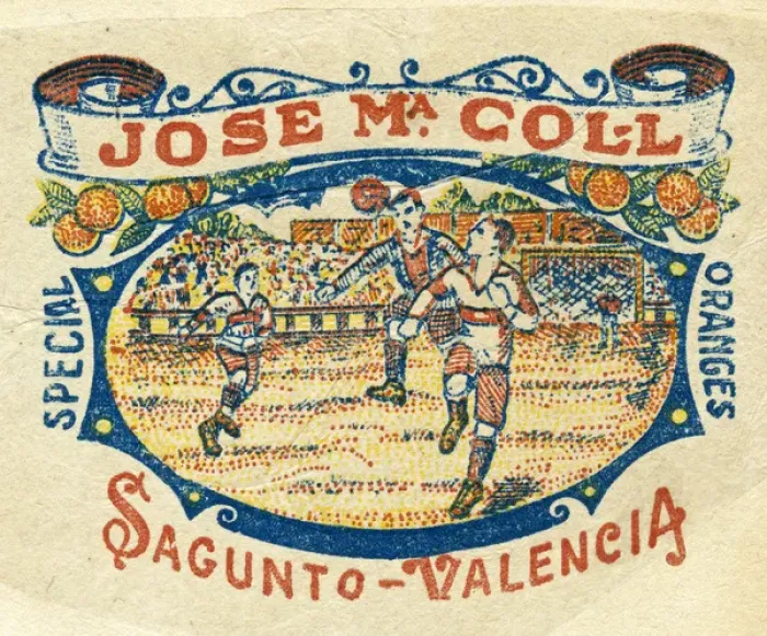 Framed Print : Fruit Label -- Jose MaColl, Valencia oranges Framed Print : Fruit Label -- Jose MaColl, Valencia oranges
