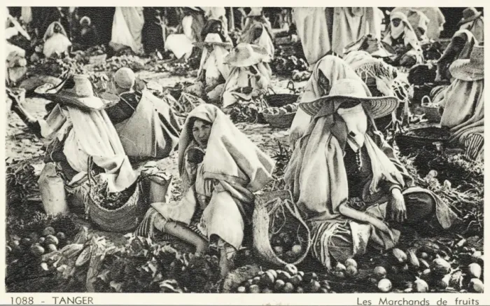 Framed Print : Fruit Sellers - Tangiers, Morocco Framed Print : Fruit Sellers - Tangiers, Morocco