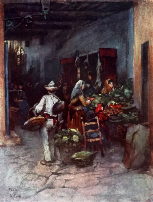Framed Print : Fruit and vegetable stalls in a marketplace, Pisa, Italy Framed Print : Fruit and vegetable stalls in a marketplace, Pisa, Italy