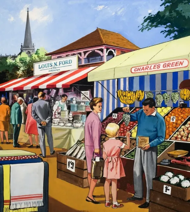 Framed Print : Fruitseller Framed Print : Fruitseller