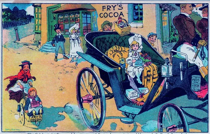 Framed Print : Frys Cocoa advert Framed Print : Frys Cocoa advert