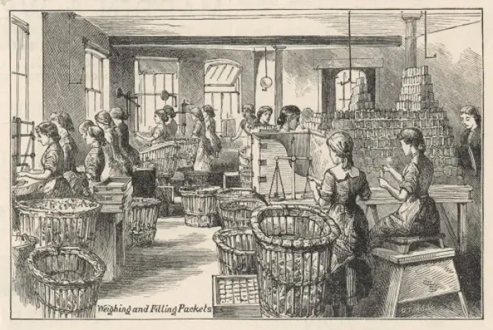 Framed Print : Frys Factory - Weighing Framed Print : Frys Factory - Weighing
