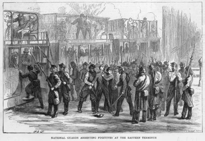 Framed Print : Fugitives Arrested Framed Print : Fugitives Arrested