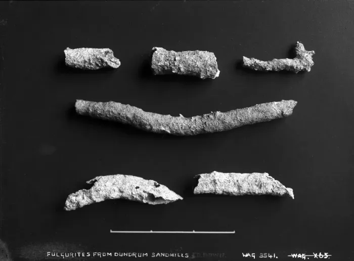Framed Print : Fulgerites from Dundrum Sand Hills, Co. Down Framed Print : Fulgerites from Dundrum Sand Hills, Co. Down