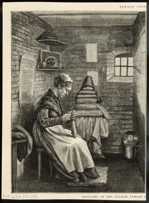 Framed Print : Fulham Female Prison Framed Print : Fulham Female Prison