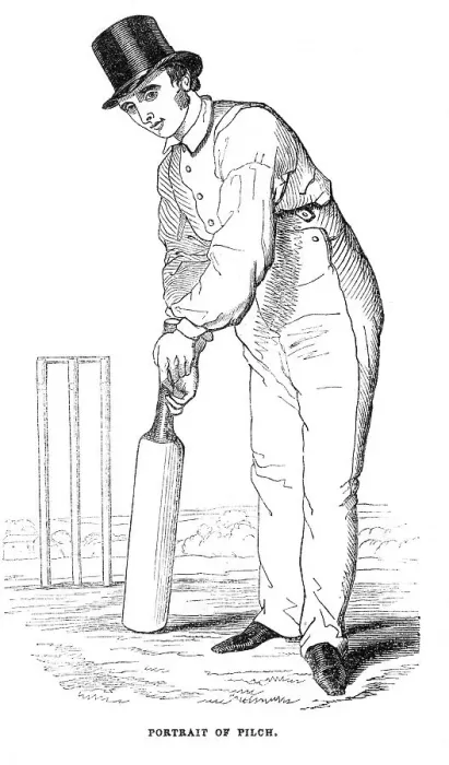 Framed Print : Fuller Pilch / Cricketer Framed Print : Fuller Pilch / Cricketer