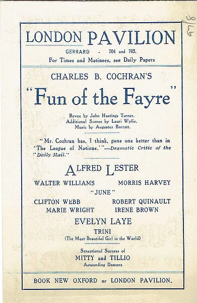 Fun of the Fayre by John Hastings Turner