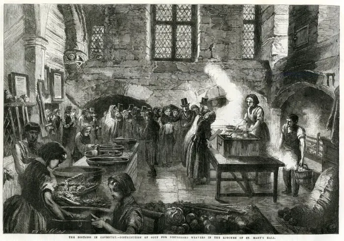 Framed Print : Fund Committee in Coventry 1861 Framed Print : Fund Committee in Coventry 1861