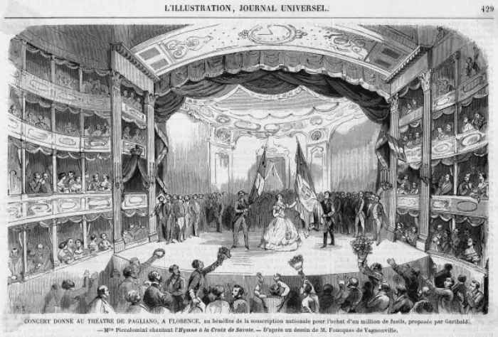 Framed Print : Fund-Raising Concert Framed Print : Fund-Raising Concert