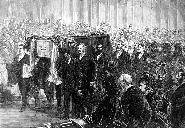 The Funeral of Dr. David Livingstone, Westminster Abbey, 187