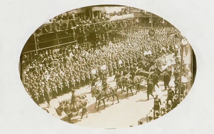 Framed Print : The Funeral of Edward VII Framed Print : The Funeral of Edward VII